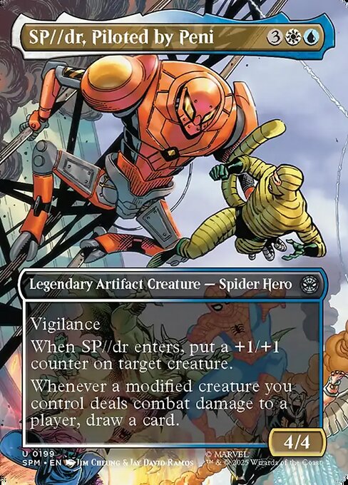 SP//dr, Piloted by Peni (199) - BORDERLESS - FULL ART - Marvel's Spider-Man - Game On
