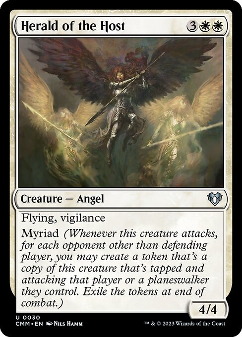 Herald of the Host (30) (Foil) - Commander Masters - Game On