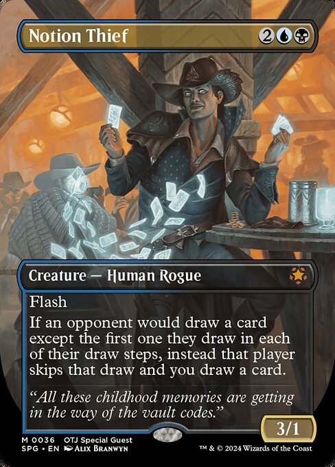 Notion Thief (36) - BORDERLESS - FULL ART - Special Guests - Game On