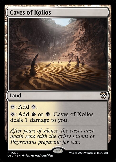 Caves of Koilos (277) - Outlaws of Thunder Junction Commander - Game On