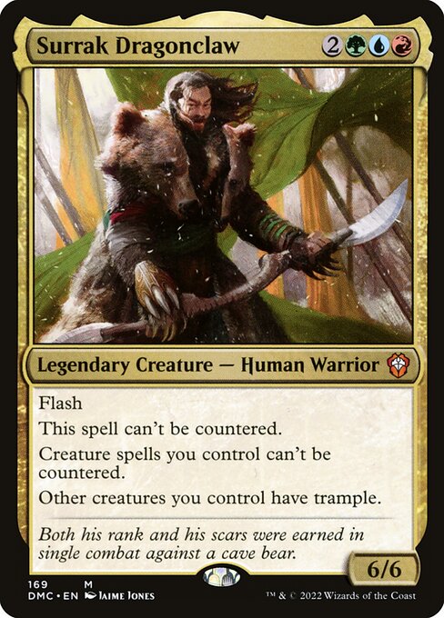 Surrak Dragonclaw (169) - Dominaria United Commander - Game On