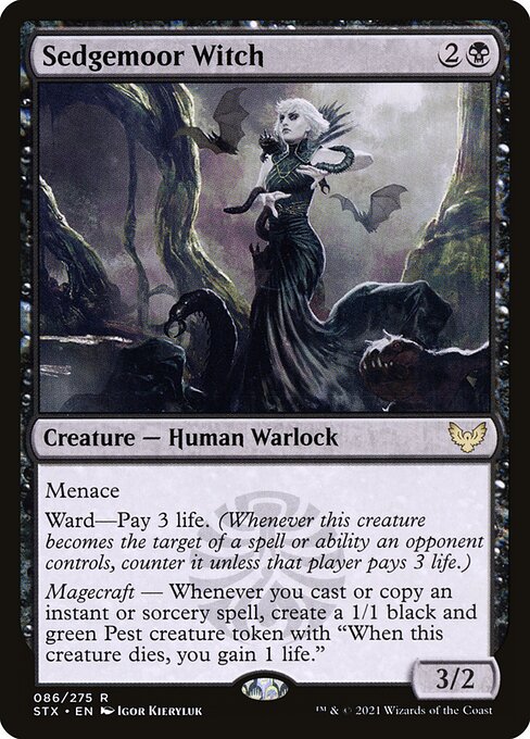 Sedgemoor Witch (86) (Foil) - Strixhaven: School of Mages - Game On