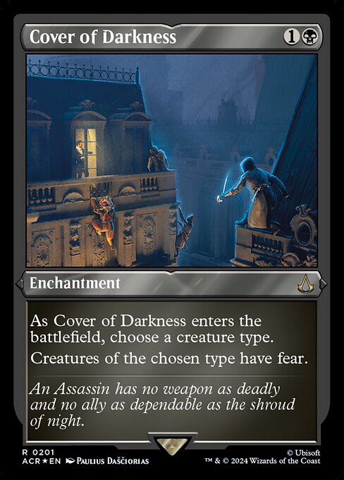 Cover of Darkness (201) (Etched) - Assassin's Creed - Game On