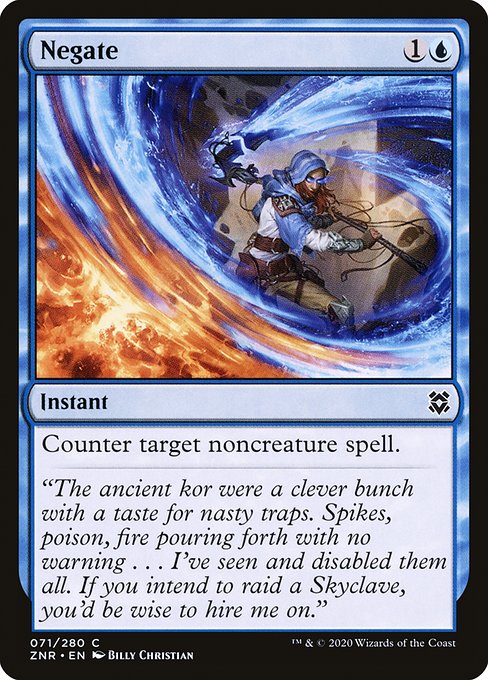 Negate (71) - Zendikar Rising - Game On