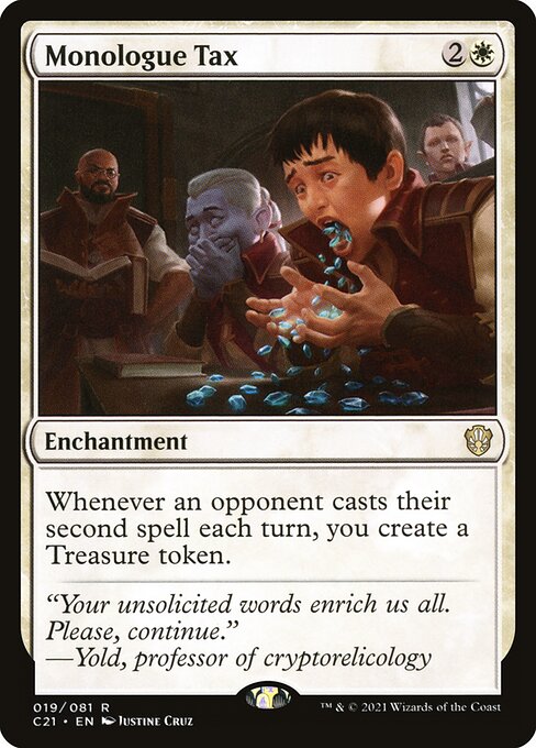 Monologue Tax (19) - Commander 2021 - Game On