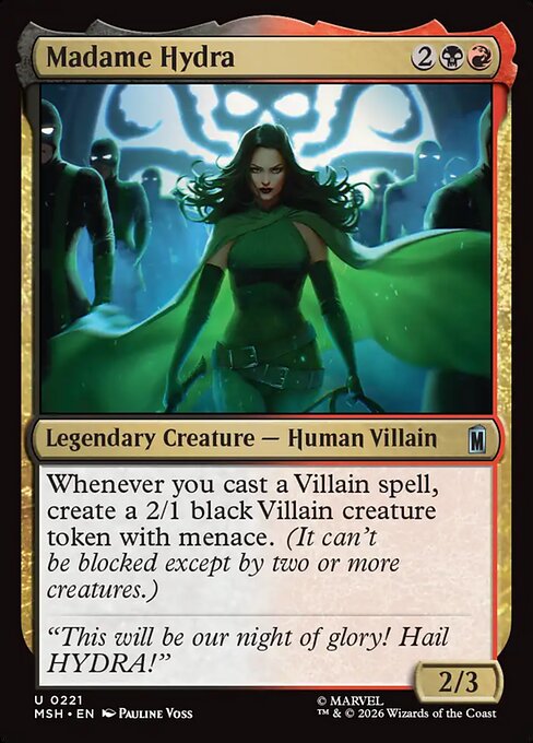 Madame Hydra (221) - Marvel Super Heroes - Game On