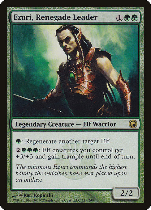Ezuri, Renegade Leader (119) (Foil) - Scars of Mirrodin - Game On