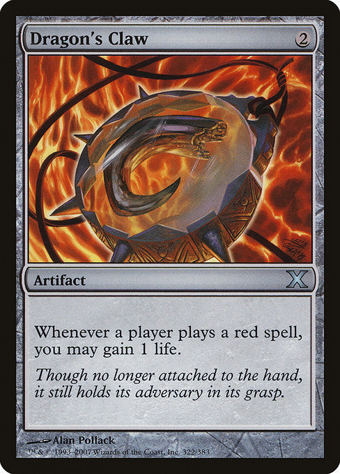 Dragon's Claw (322) - Tenth Edition - Game On