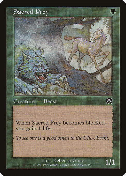 Sacred Prey (268) (Foil) - Mercadian Masques - Game On