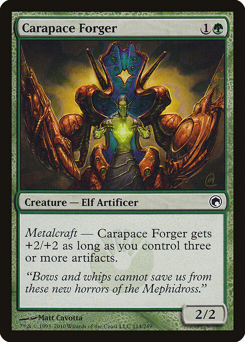 Carapace Forger (114) - Scars of Mirrodin - Game On