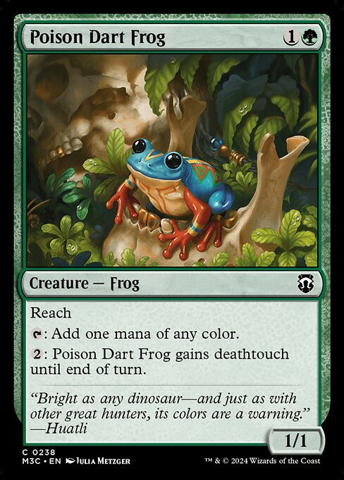 Poison Dart Frog (238) - Modern Horizons 3 Commander - Game On