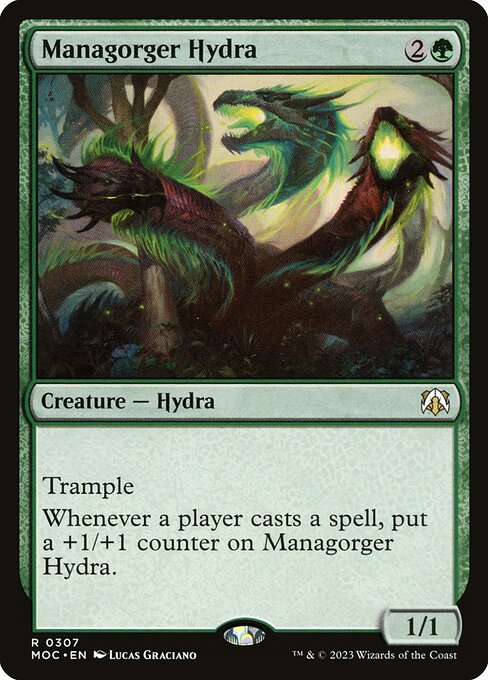 Managorger Hydra (307) - March of the Machine Commander - Game On