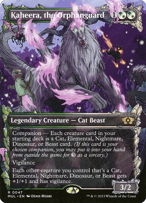 Kaheera, the Orphanguard (47) - BORDERLESS - FULL ART - Multiverse Legends - Game On