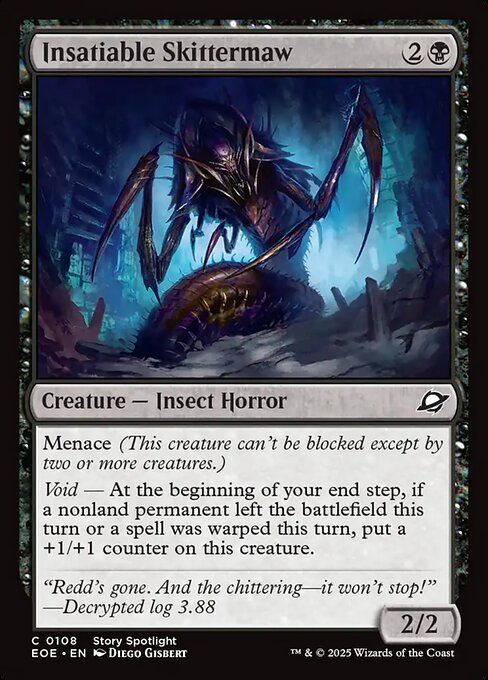Insatiable Skittermaw (108) (Foil) - Edge of Eternities - Game On
