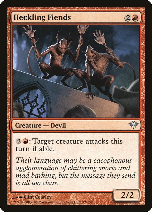 Heckling Fiends (92) (Foil) - Dark Ascension - Game On
