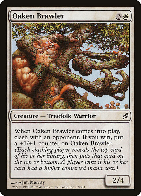 Oaken Brawler (33) (Foil) - Lorwyn - Game On