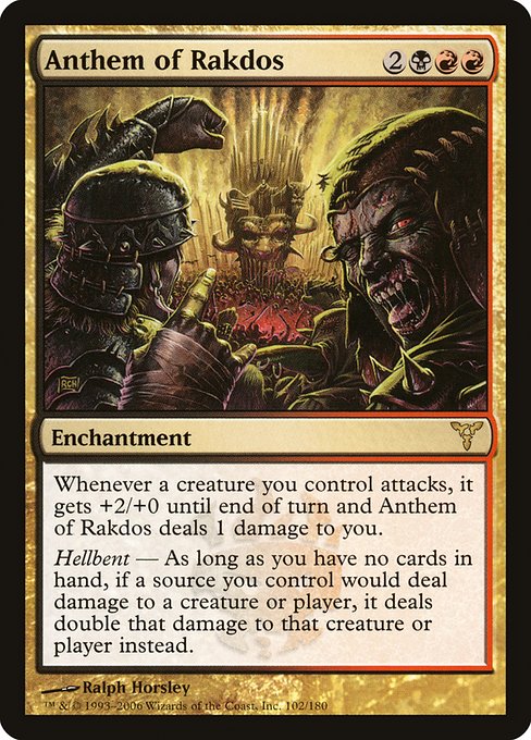 Anthem of Rakdos (102) - Dissension - Game On