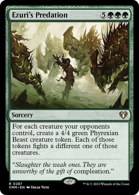 Ezuri's Predation (287) - Commander Masters - Game On