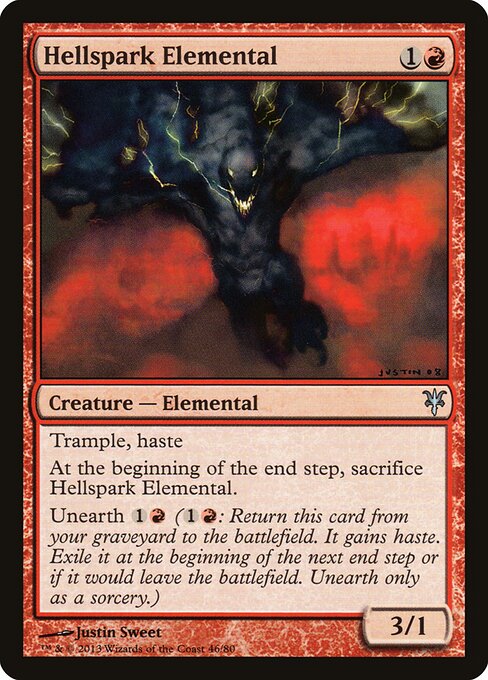 Hellspark Elemental (46) - Duel Decks: Sorin vs. Tibalt - Game On
