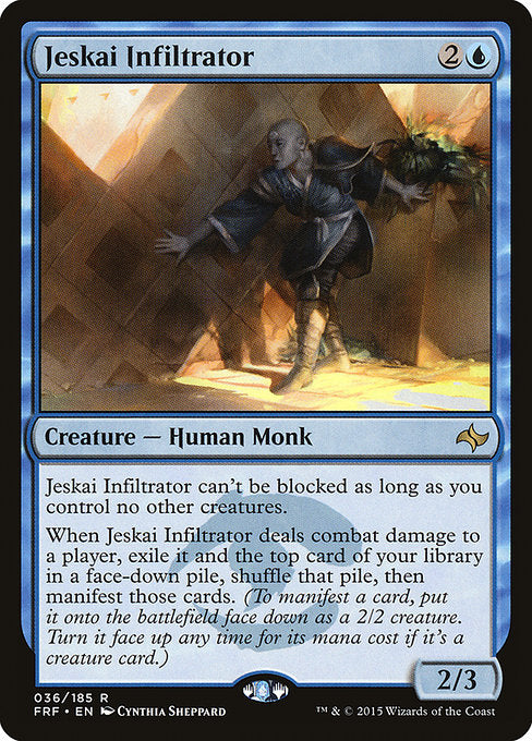 Jeskai Infiltrator (36) (Foil) - Fate Reforged - Game On