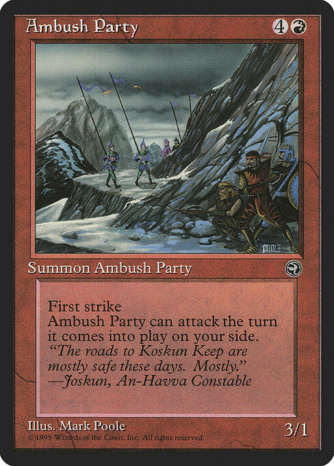 Ambush Party (63b) - Homelands - Game On