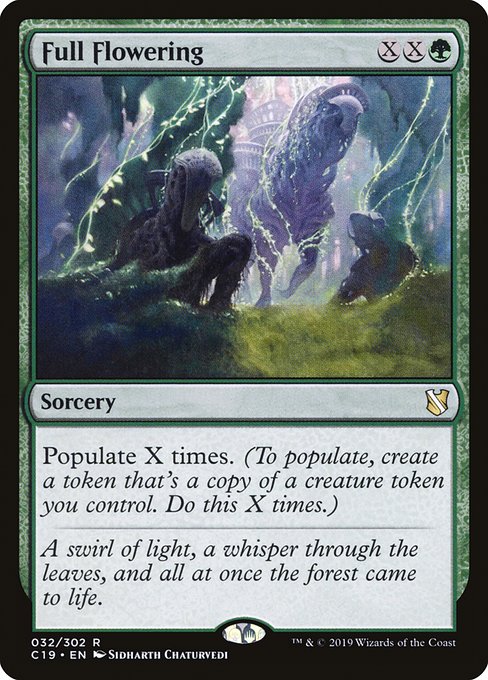Full Flowering (32) - Commander 2019 - Game On