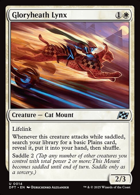 Gloryheath Lynx (14) (Foil) - Aetherdrift - Game On
