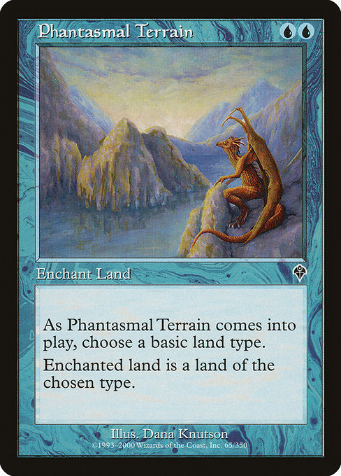 Phantasmal Terrain (65) (Foil) - Invasion - Game On