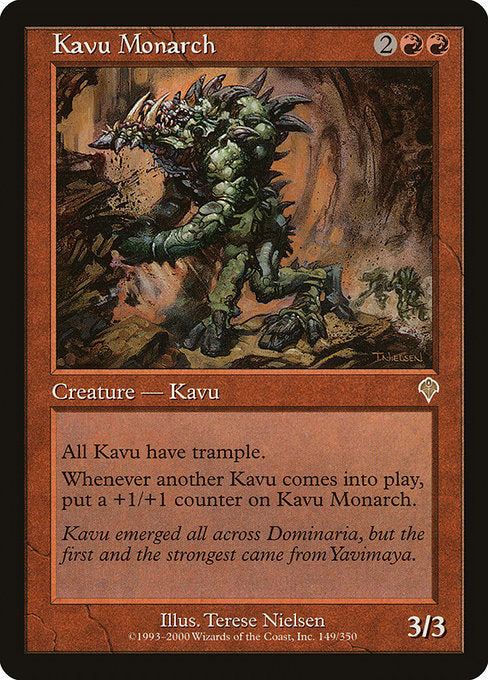 Kavu Monarch (149) - Invasion - Game On