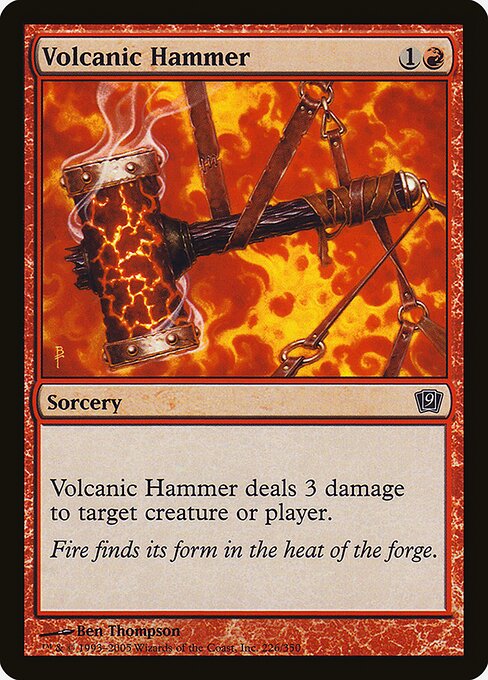 Volcanic Hammer (226★) - Ninth Edition - Game On