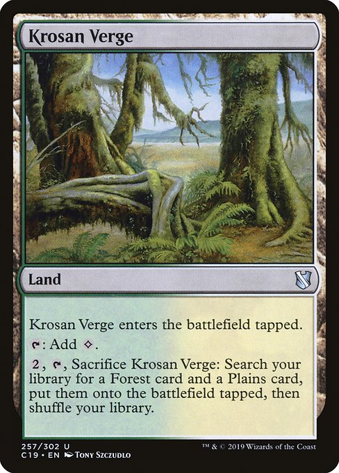 Krosan Verge (257) - Commander 2019 - Game On
