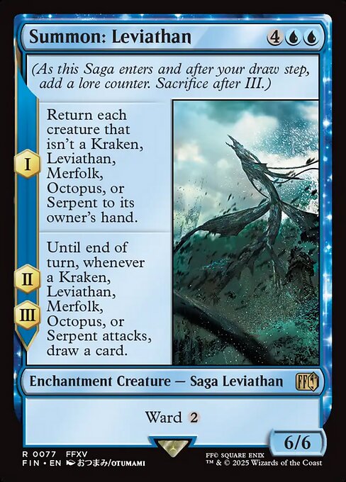 Summon: Leviathan (77) (Foil) - Final Fantasy - Game On