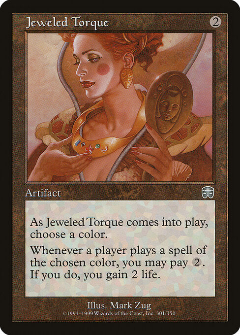 Jeweled Torque (301) (Foil) - Mercadian Masques - Game On