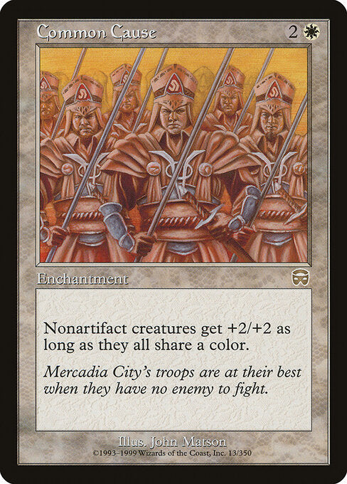 Common Cause (13) (Foil) - Mercadian Masques - Game On