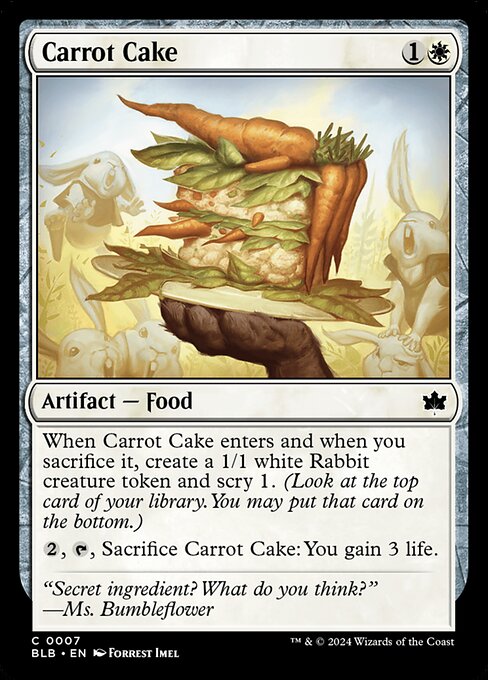 Carrot Cake (7) (Foil) - Bloomburrow - Game On