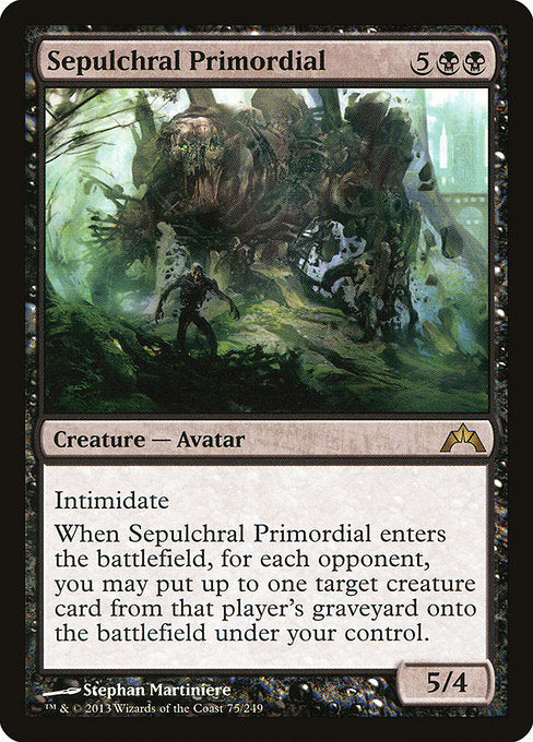 Sepulchral Primordial (75) (Foil) - Gatecrash - Game On