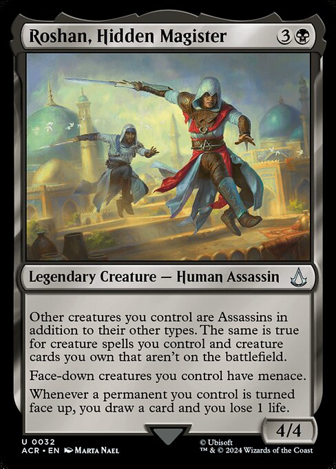 Roshan, Hidden Magister (32) (Foil) - Assassin's Creed - Game On