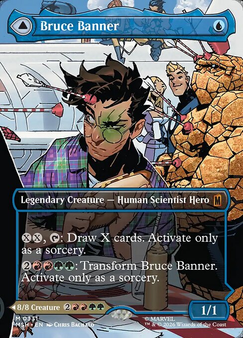 Bruce Banner // The Incredible Hulk (331) - BORDERLESS - Marvel Super Heroes - Game On