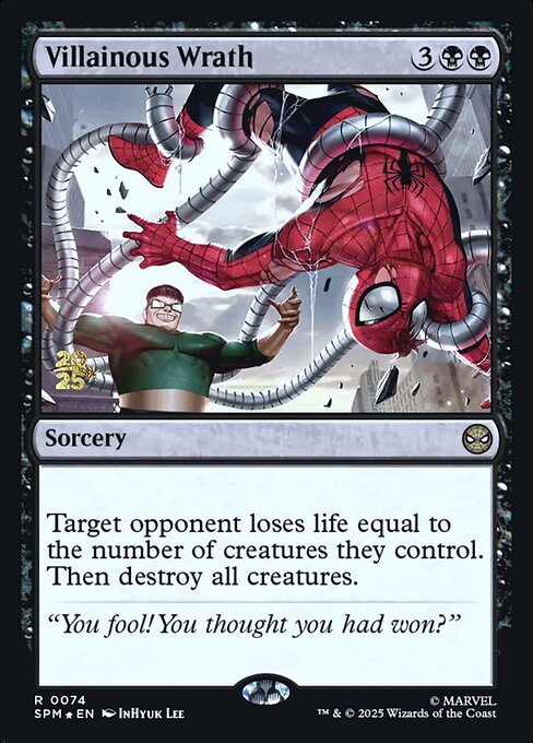 Villainous Wrath (74s) (Foil) - Marvel's Spider-Man Promos - Game On