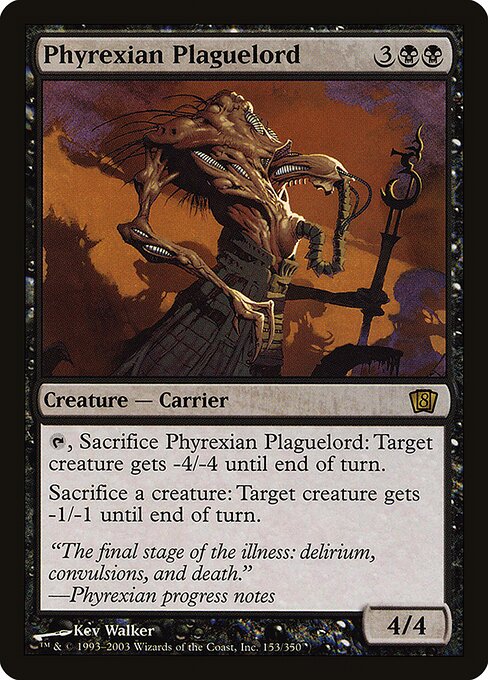 Phyrexian Plaguelord (153★) - Eighth Edition - Game On
