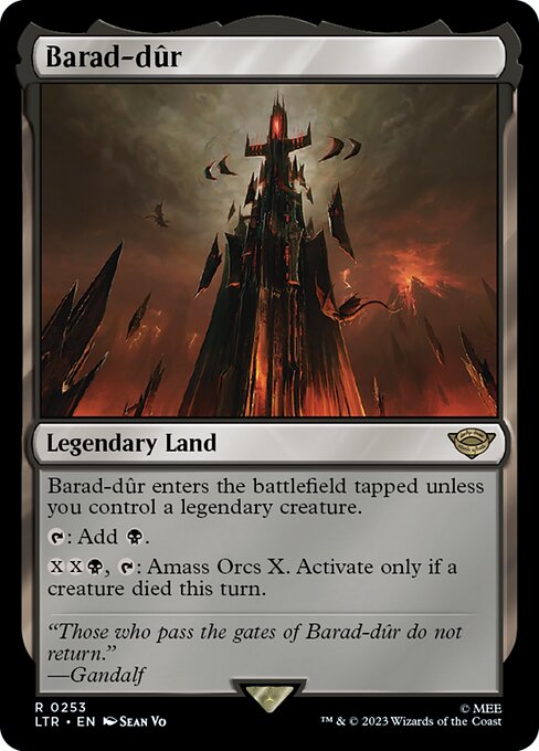 Barad-dûr (253) - The Lord of the Rings: Tales of Middle-earth - Game On