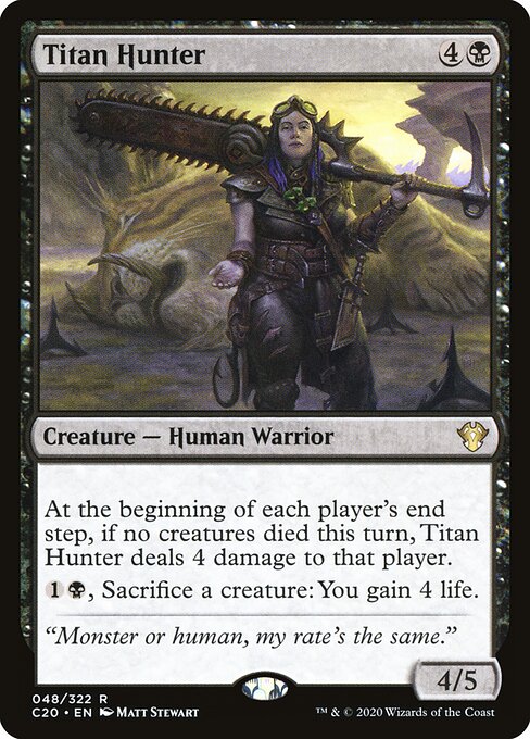 Titan Hunter (48) - Commander 2020 - Game On