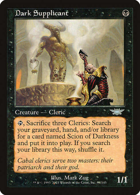 Dark Supplicant (64) (Foil) - Legions - Game On