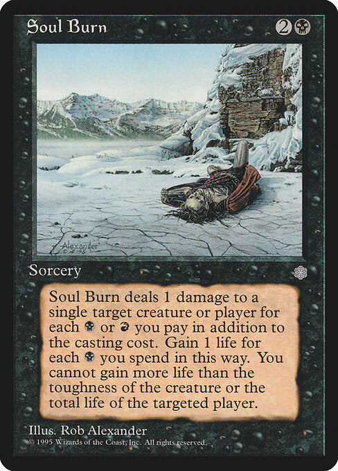 Soul Burn (161) - Ice Age - Game On