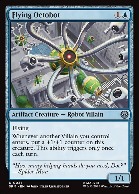 Flying Octobot (31) (Foil) - Marvel's Spider-Man - Game On