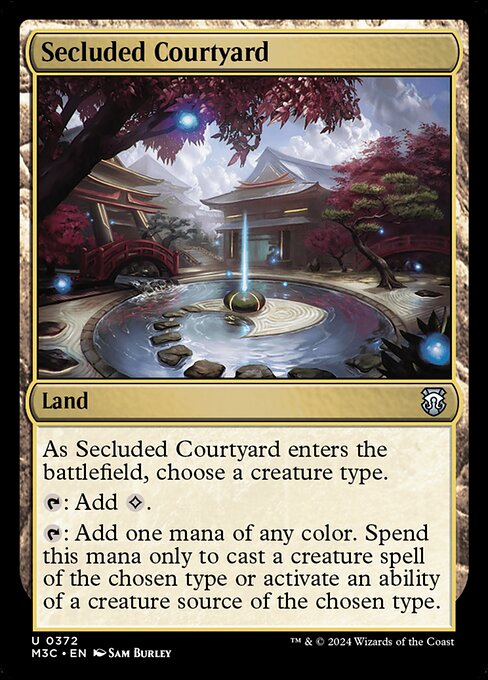 Secluded Courtyard (372) - Modern Horizons 3 Commander - Game On