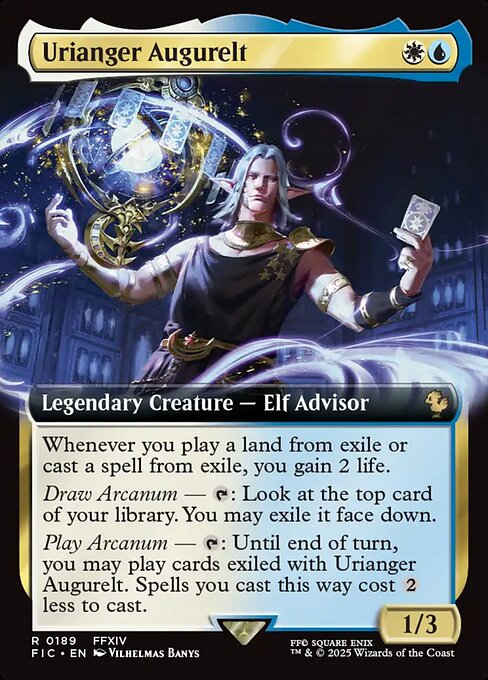 Urianger Augurelt (189) - EXTENDED ART - Final Fantasy Commander - Game On