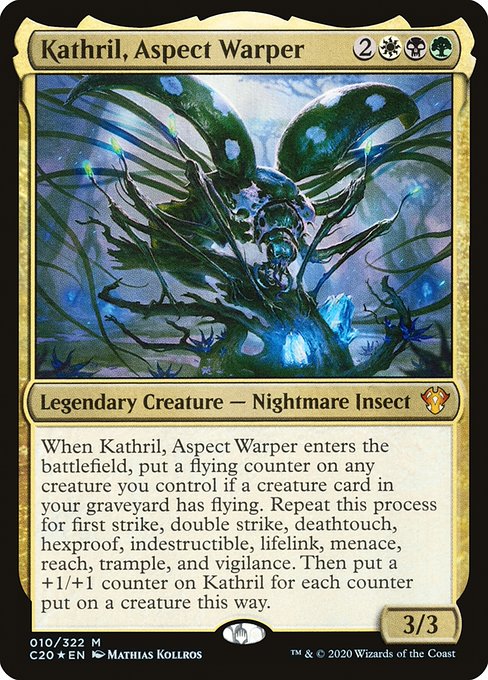 Kathril, Aspect Warper (10) (Foil) - Commander 2020 - Game On