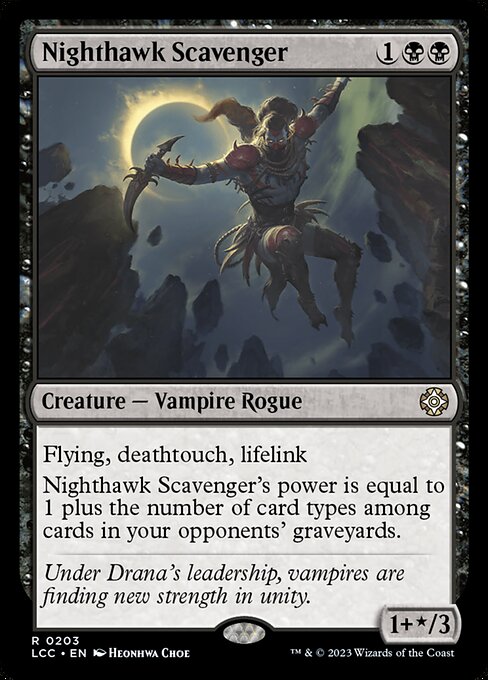 Nighthawk Scavenger (203) - The Lost Caverns of Ixalan Commander - Game On