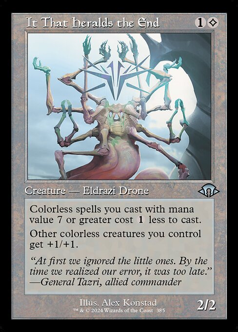 It That Heralds the End (385) (Foil) - Modern Horizons 3 - Game On